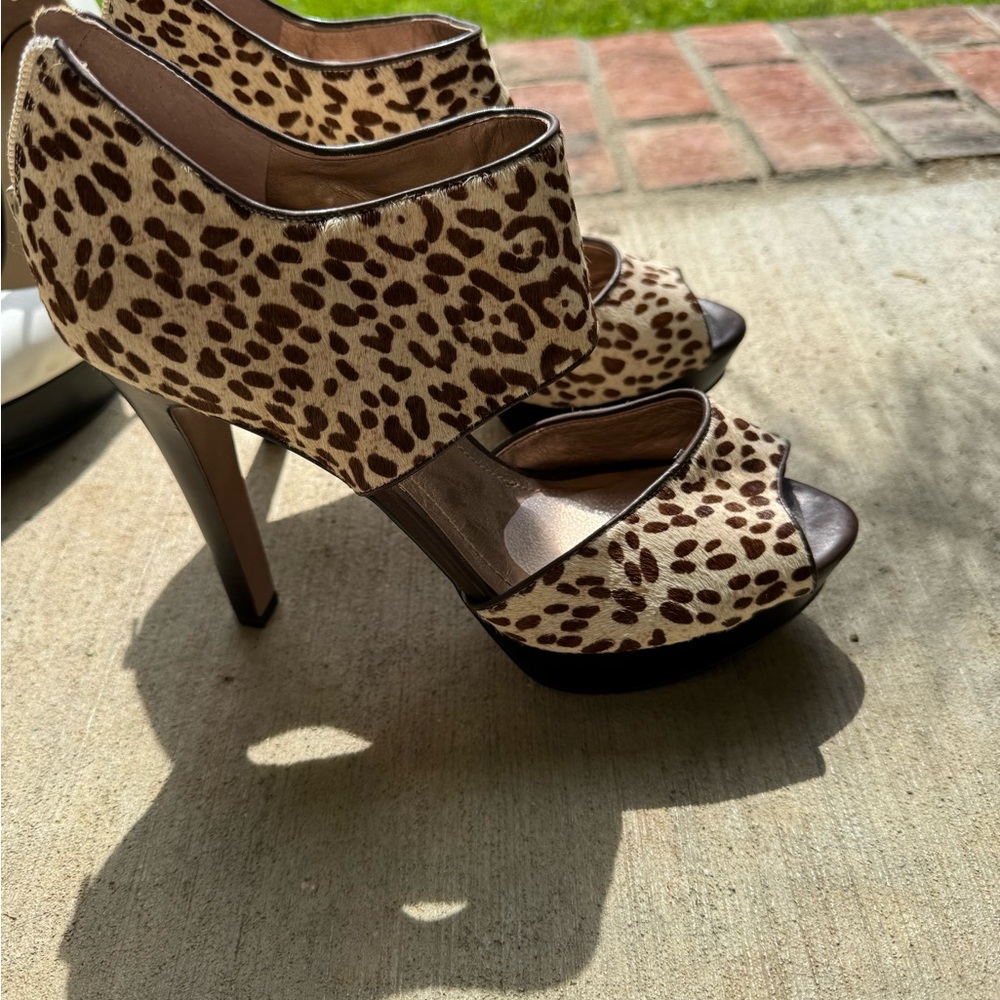 BCBGeneration Brown High Heel Sandals